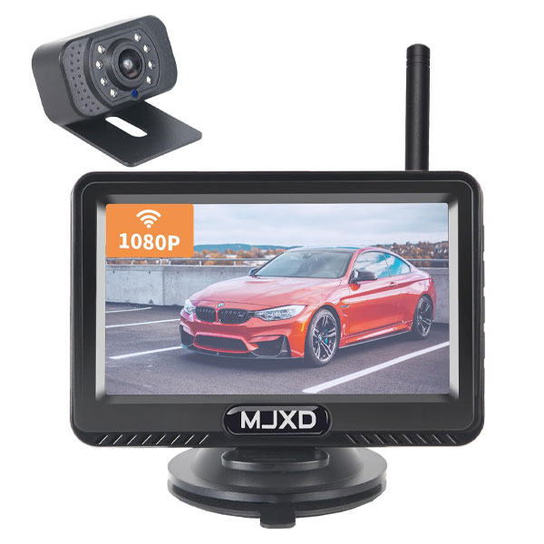MJXD バックモニター ワイヤレス バックカメラ